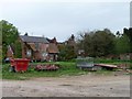 SU2461 : Farmyard outside Wolfhall Manor by Christine Johnstone