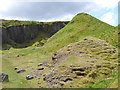 NY6158 : Disused quarry at Tindale by Oliver Dixon