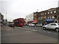 Golders Green Road at the junction of Beverley Gardens