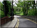 Descent from Queen Square towards The Crescent, Ebbw Vale