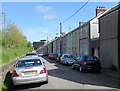 Western Terrace cars and houses, Ebbw Vale