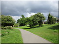 Footpath and cycle path to Avenue Vivian