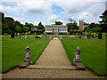 SK9239 : Garden at the rear of Belton House, Lincolnshire by Richard Humphrey