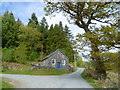 Little rural chapel beside the lane