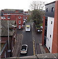 View south from Worcester Foregate Street railway station