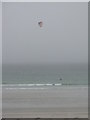 NM0446 : Kite surfing on Tràigh Mhòr by M J Richardson