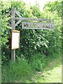 Village Hall Sign