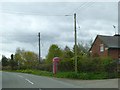 Phone box at Little Weston