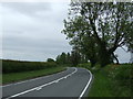 Bend in Hinckley Road (A447)