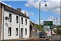 High Street, Biggar at junction with B7016