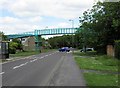 Footbridge over Brize Norton Road, Carterton, Oxon