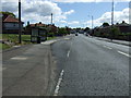 Bus stop and shelter on Sunderland Road