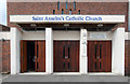 St Anselm, Southall - Entrance