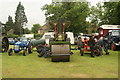 View of a steam roller traction engine in the St. Albans Steam and Country Show #2