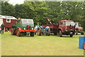 View of a Foden Timber Tractor, a Fordson Major E1A, Bedford M Type and Ursus 385 in the St Albans Steam and Country Show