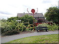 Sculpture on Village Green - Church Street