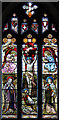 TM4275 : St Peter, Wenhaston - Stained glass window by John Salmon
