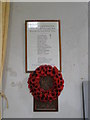 The War Memorial at Great Whelnetham