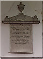 TG4802 : All Saints, Belton - Wall monument by John Salmon
