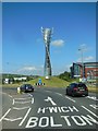 Sculpture on De Havilland Way, Bolton