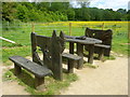 Picnic area by the Great Stour Way, Canterbury