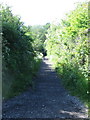 Start of footpath behind the Arches Industrial Estate