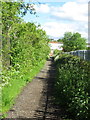 Footpath behind the Arches Industrial Estate