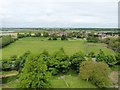 View North from the battlements of Tattershall Castle