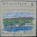 NL9839 : Welcome to Hynish by M J Richardson