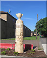 Kirkwhite Walk and the sporting story pole