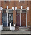 Front doorways, Glasford Street