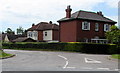 Station Road houses near Ansford Hill, Castle Cary