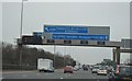 Gantry on the M6