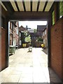 SJ4812 : Morris Hall Courtyard by Gordon Griffiths
