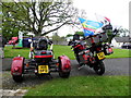 Trike and motorcycle, Baronscourt