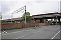 Grosvenor Road going under Woodlands Road