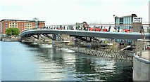 J3474 : New Lagan weir footbridge, Belfast - June 2015(1) by Albert Bridge