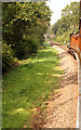 Bluebell Railway Approaching Birch Farm Foot Crossing and Birchstone Bridge