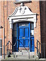 Entrance to Fowler House, Halton Road, N1