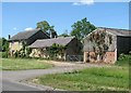 Clayhithe: roses round the barns