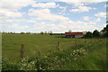 Barn and meadow off Skiff Lane, Holme on Spalding Moor