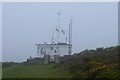 SW9178 : Stepper Point look-out station looms out of the murk by John Myers