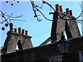 Chimneys on houses in Canonbury Grove, N1