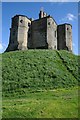 NU2405 : The Great Tower of Warkworth Castle by Philip Halling