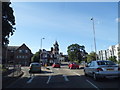 Roundabout on Farnborough Road