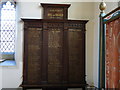 The WW1 Roll of Honour in Horsford church