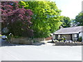 Street scene in The Square in Scorton