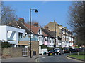 Eclectic mix of house styles on Petherton Road, N5