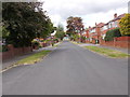 Elmwood Grove - looking towards Northfield Lane