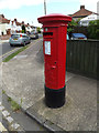 TM1944 : Ernleigh Road George V Postbox by Geographer